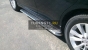 Пороги с площадкой (нерж. лист) 42,4 мм Toyota Venza 2013